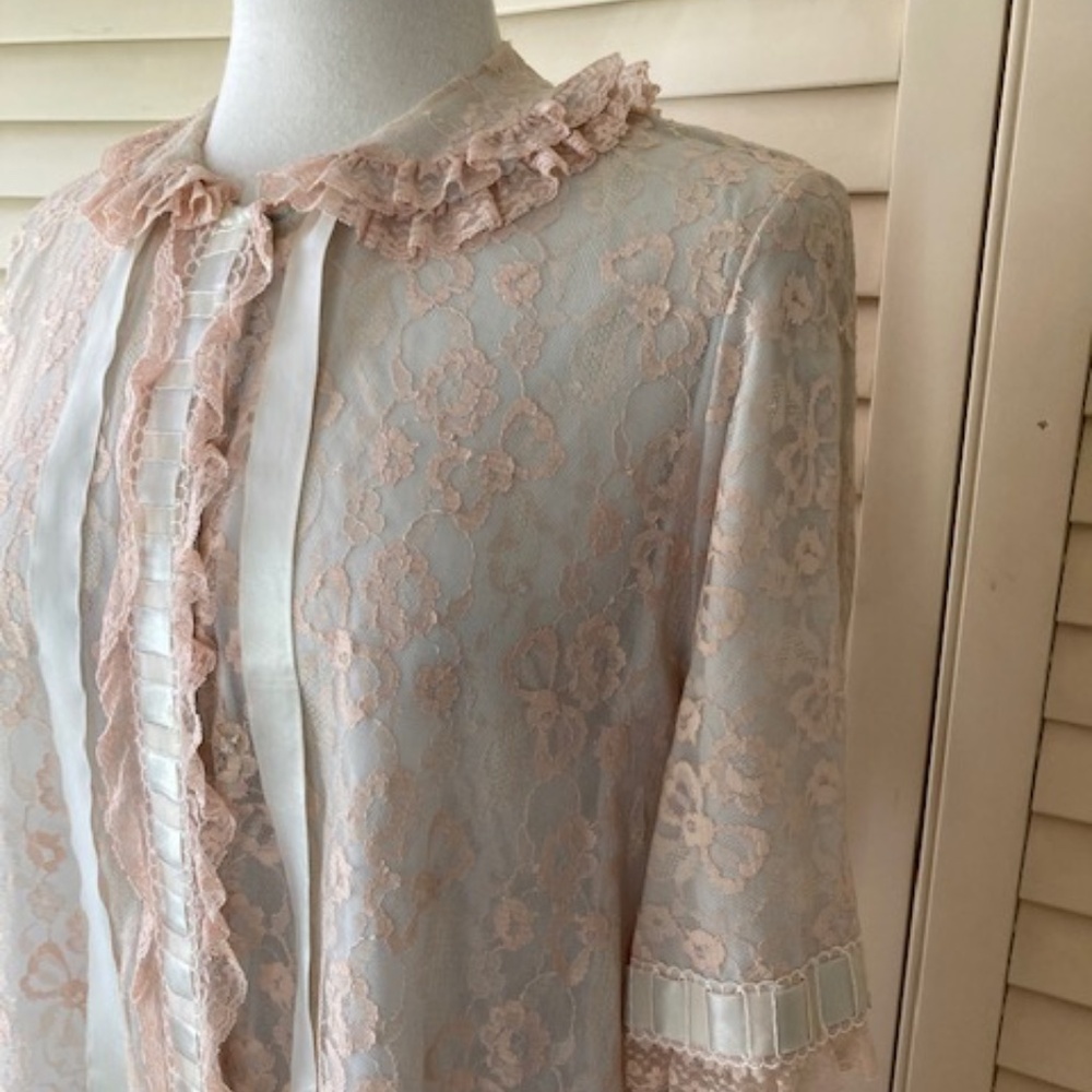 Vintage Odette Barsa Floor Length Robe